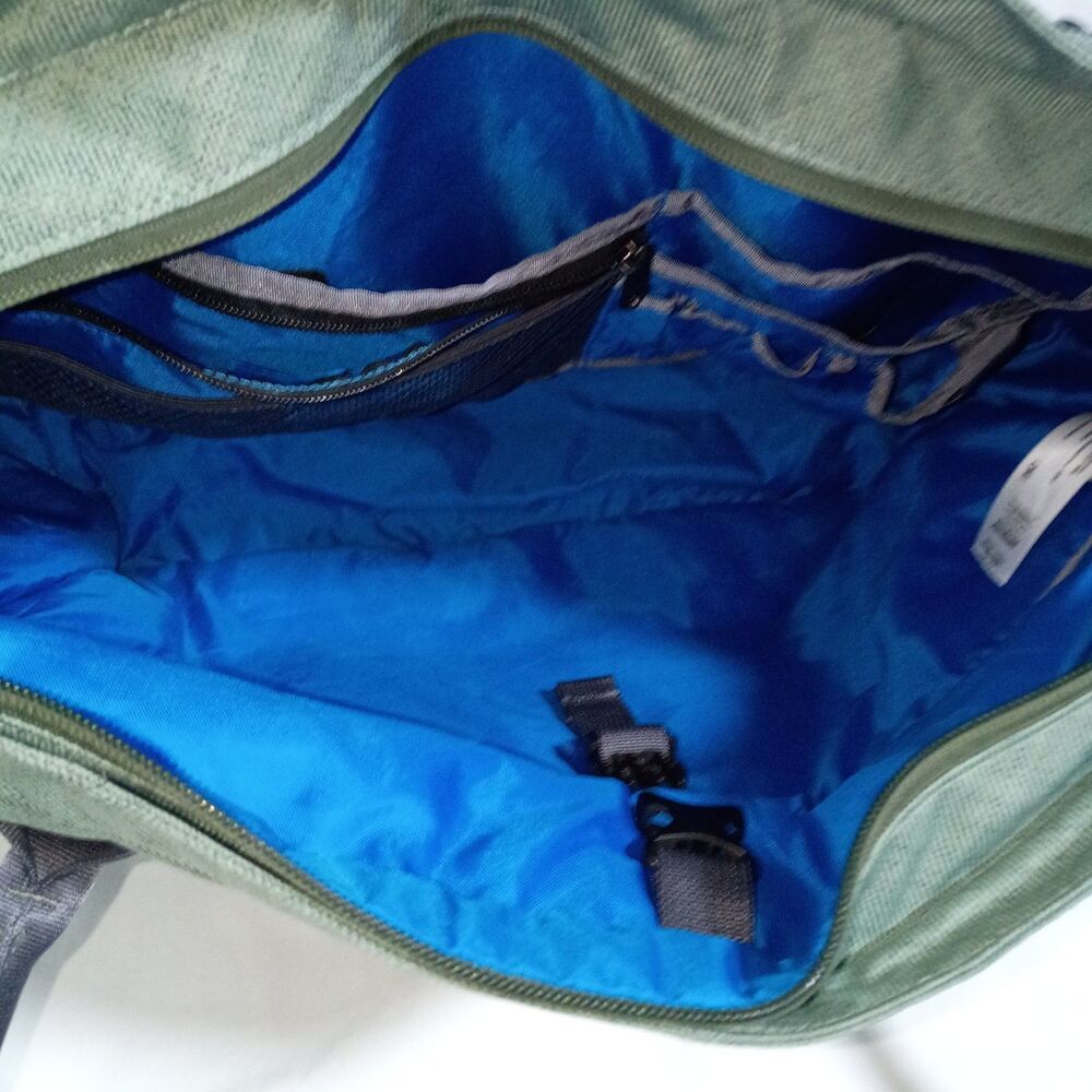 Patagonia Transport Tote 20L Grey Teal Laptop Bag Padded Travel 20x12” - Picture 4 of 10